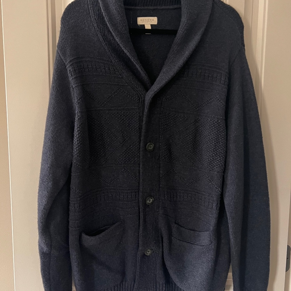 Men’s Sonoma button up sweater